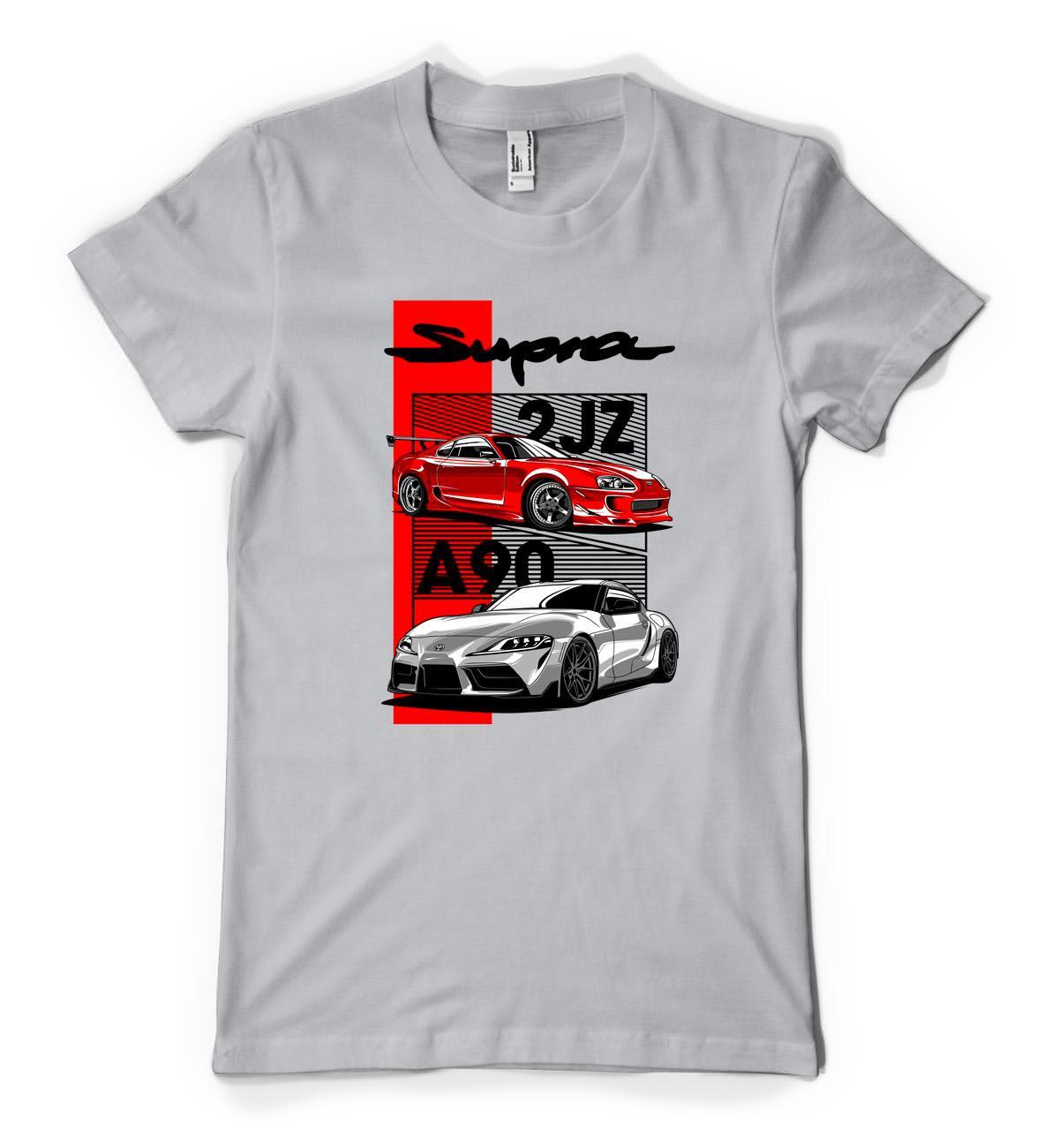 Japanese Supra Sportcar Classic Custom Car Personalised Unisex Adult T Shirt gallery
