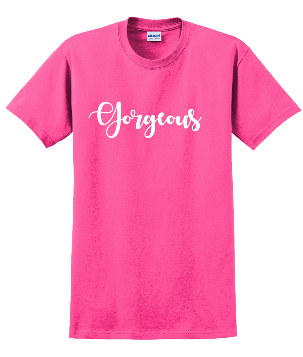 Gorgeous T-Shirt Short Sleeve Graphic Tee Unisex Apparel Custom Personalized gallery
