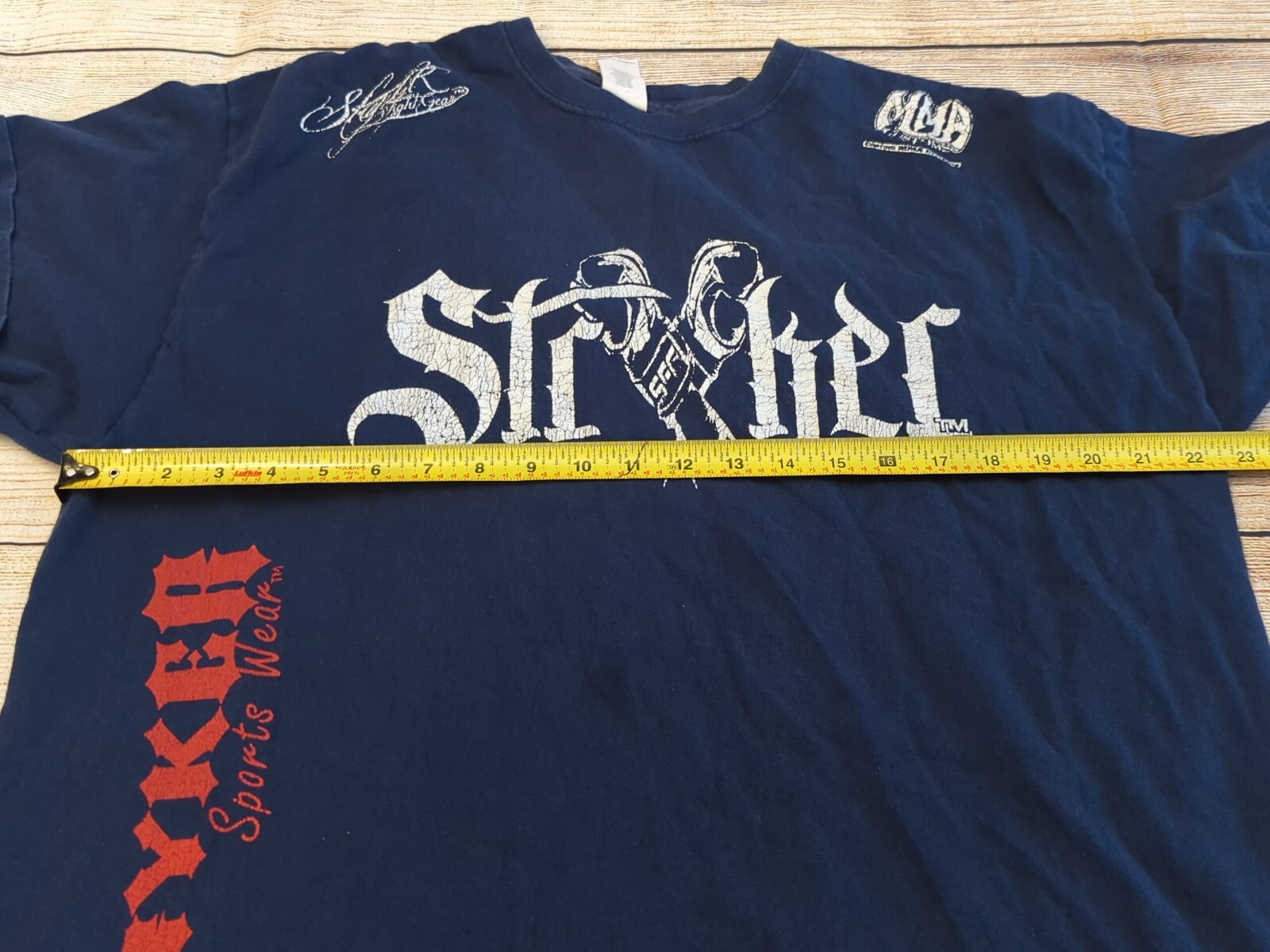 Men’s MMA Stryker Fight Gear Brazilian Ju-Jitsu Graphic T Shirt XL RARE EUC gallery