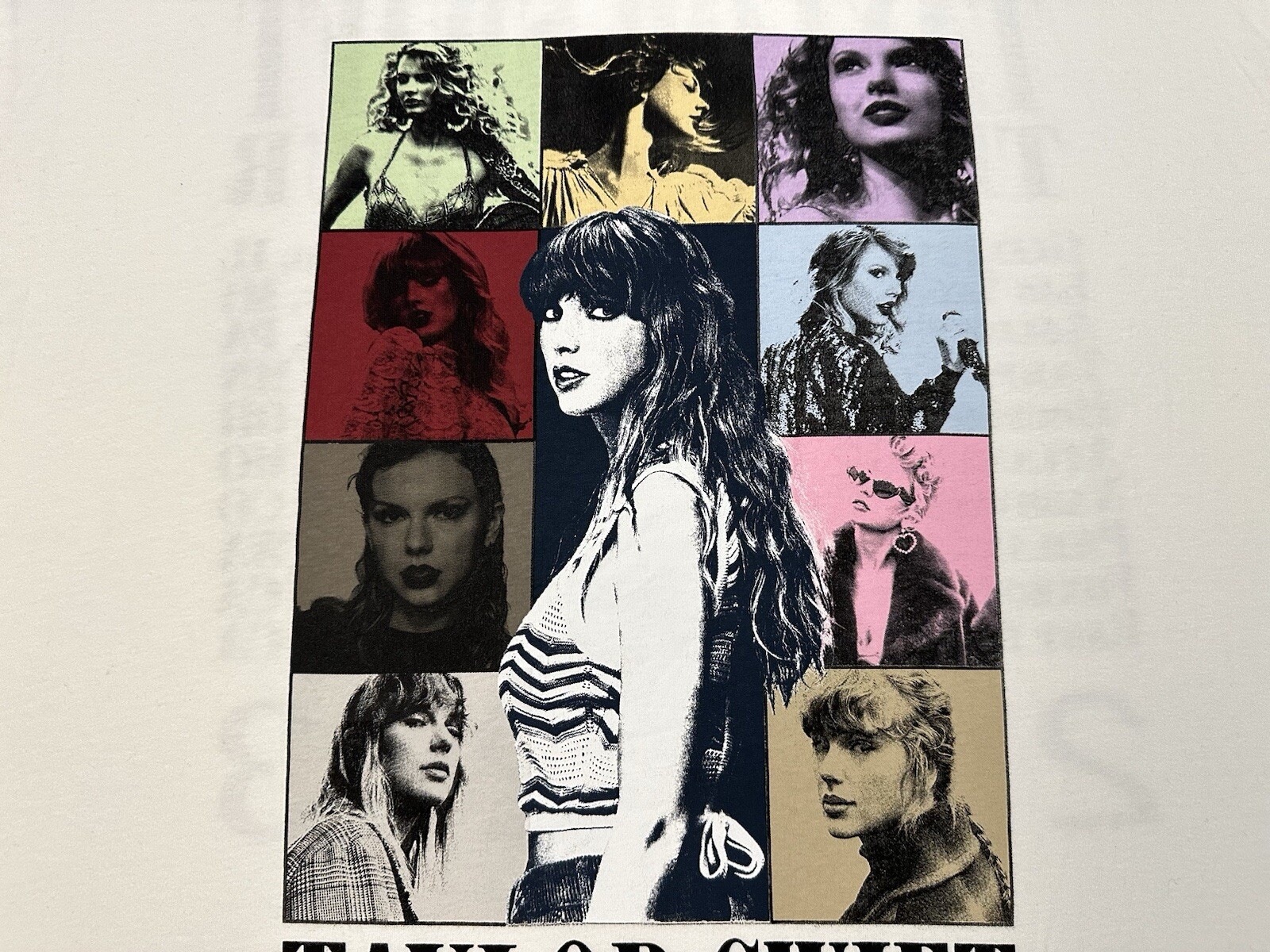 2000s Y2K 2023 Taylor Swift Eras Tour US Tour Dates Music Promo T-Shirt, XXL NEW gallery