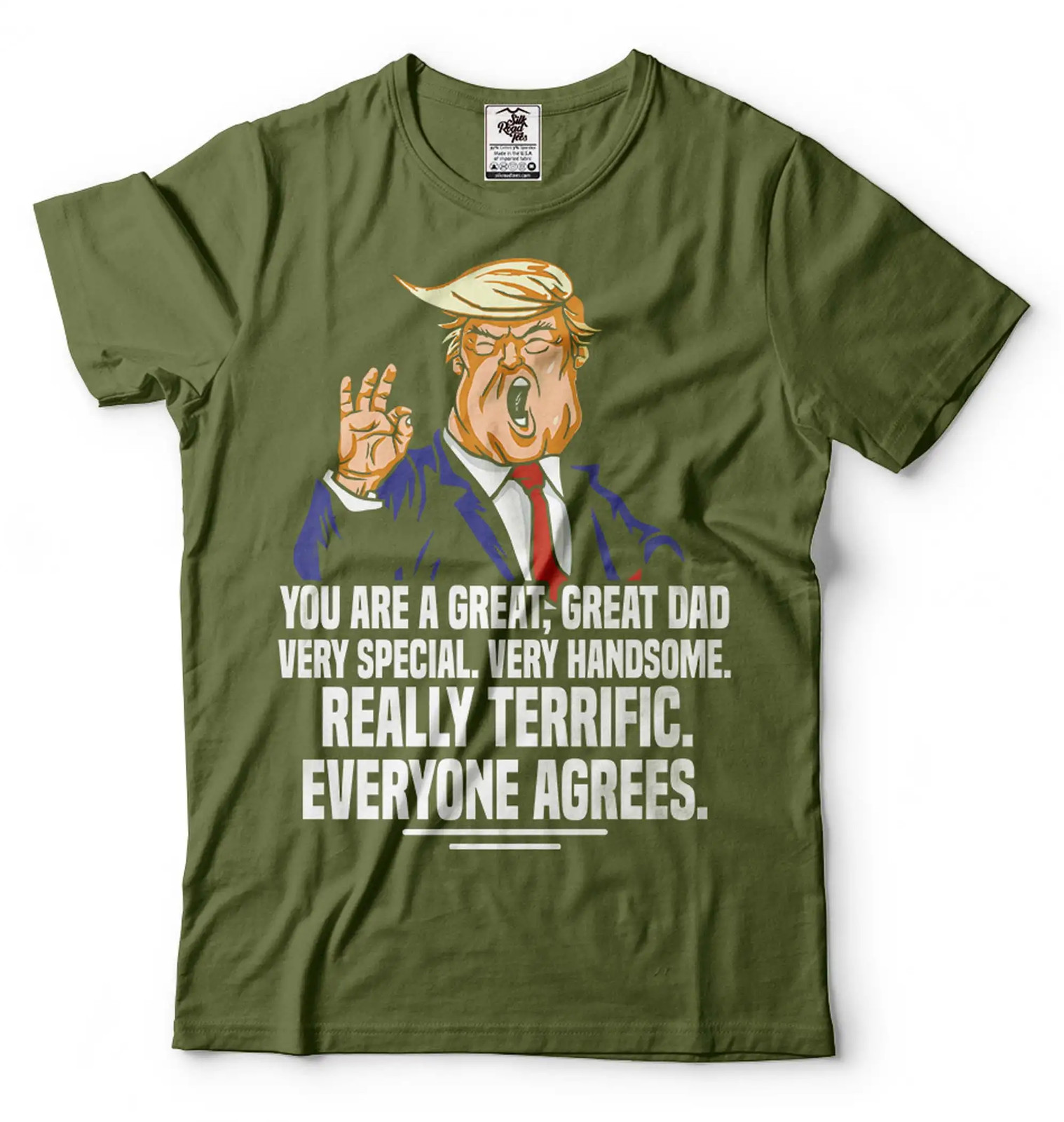 Father's Day Trump Shirt Great Dad Shirt Dad Political Tee Trump Lover Dad Gift gallery