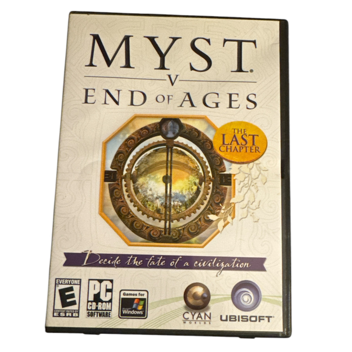 Myst V : End of Ages PC Game The Last Chapter Windows 2005
