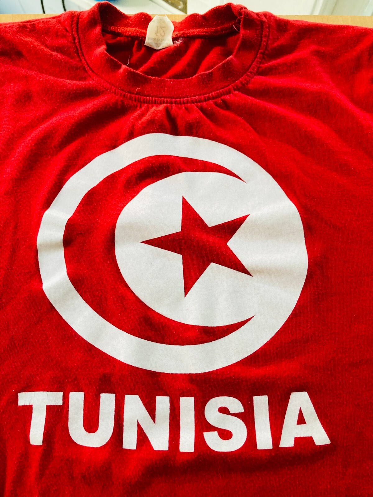 Tunisia T-Shirt Country National Flag Junior Size 12 gallery