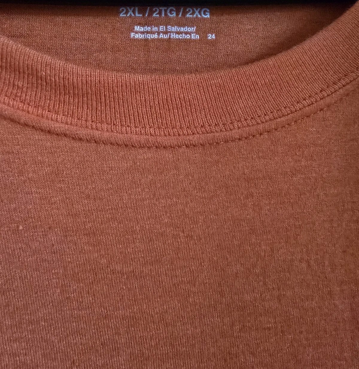 Hanes ComfortBlend T-Shirt (Orange, Size 2XL) gallery