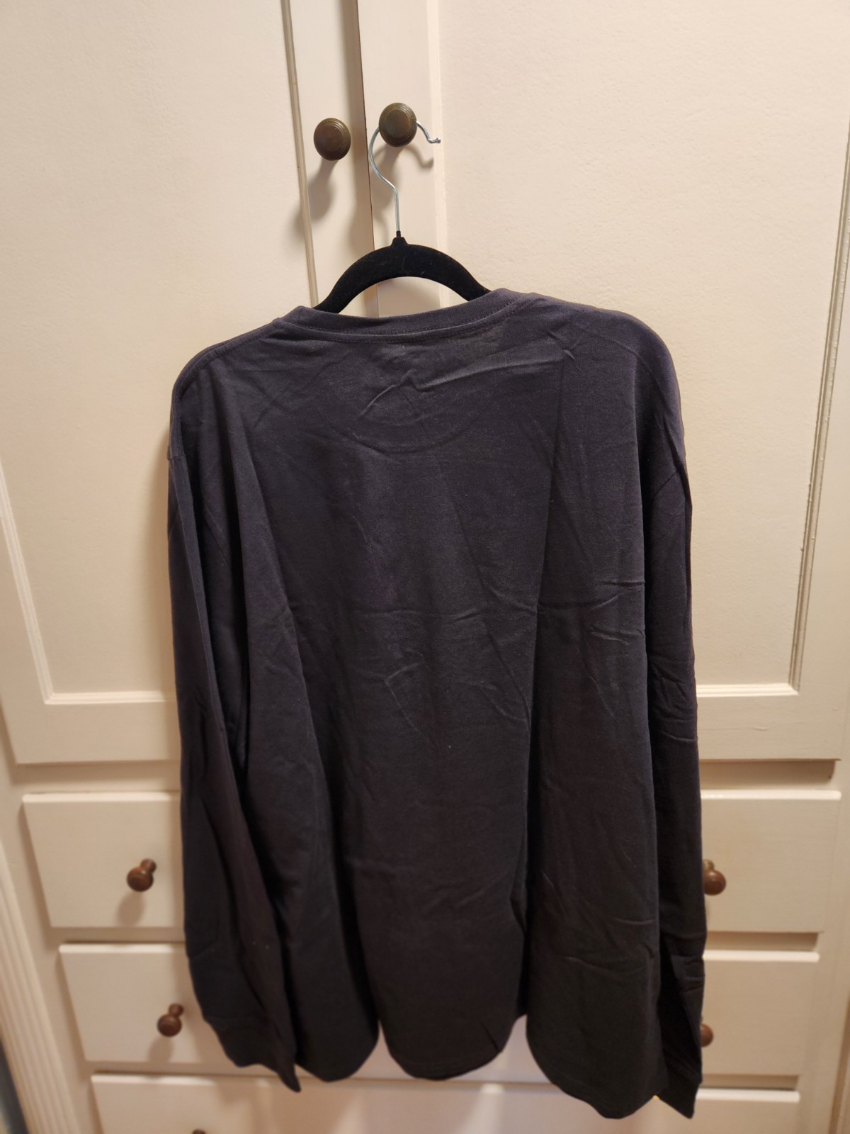 Levi's Men's Black Long Sleeve Graphic Logo Crew Neck T-Shirt XL 3LGLK2247B gallery
