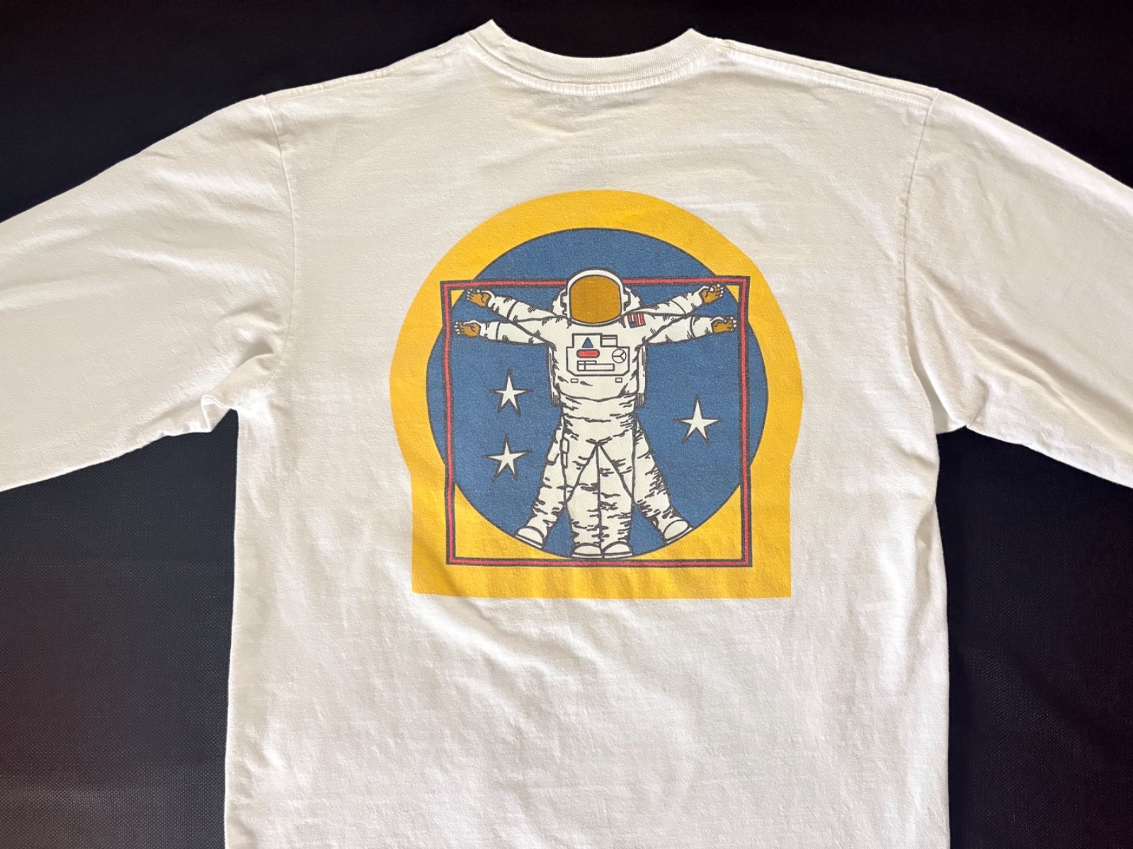 Vans x NASA Spaceman Voyager Long Sleeve Waffle T-shirt Adult Medium gallery