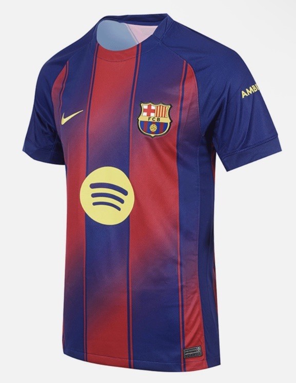 Nike FC Barcelona 2025/26 Home Dri-Fit Football Replica Jersey HJ4590-456 Sz XL gallery