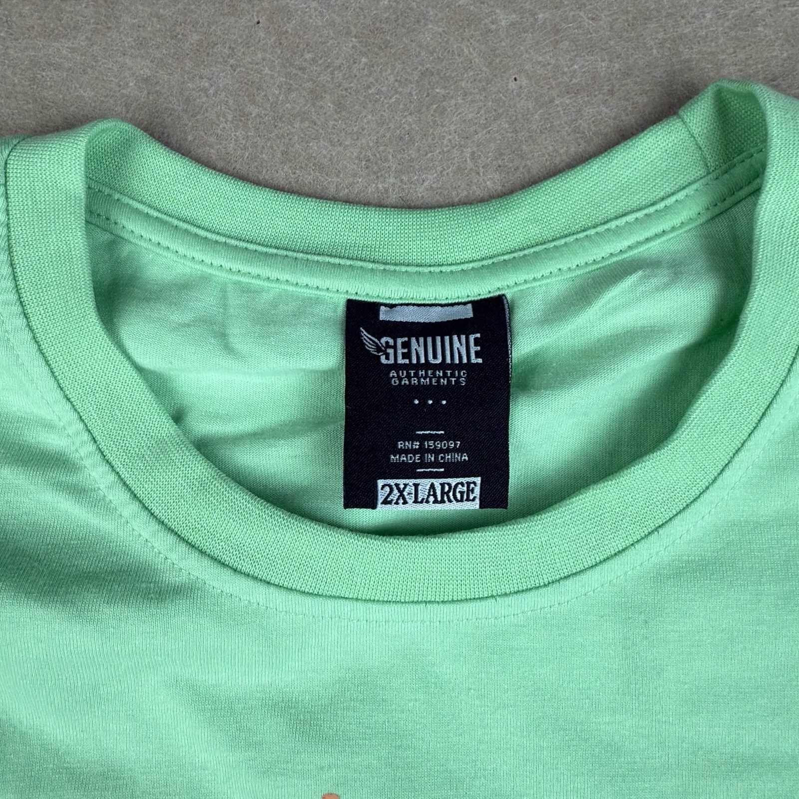 Genuine Shirt Men 2XL Mint Green Gladiator Movie Quote Skull Graphic Tee gallery