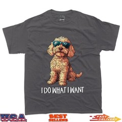 Cute Illustration for Owners I Do What I Want Cockapoo Lover T-Shirt