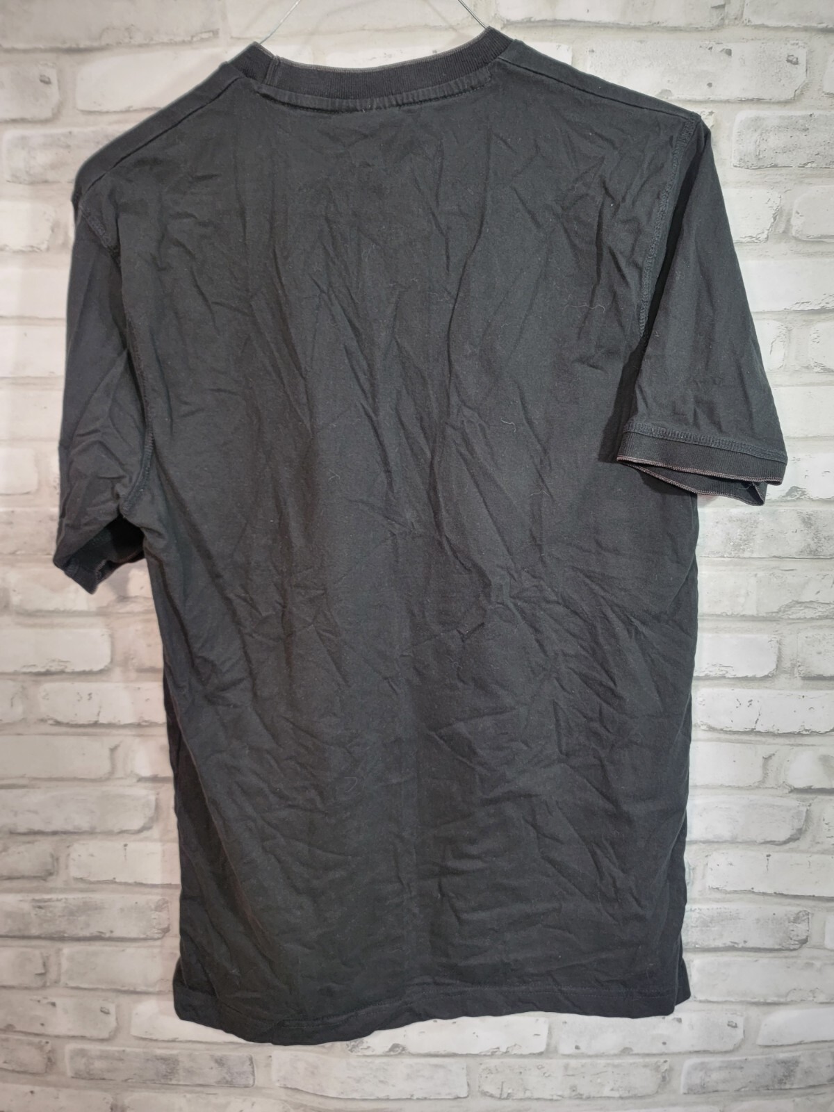 Slazenger VTG 90s Mens Black Solid T-Shirt with Embroidered Logo Large Shirt EUC gallery