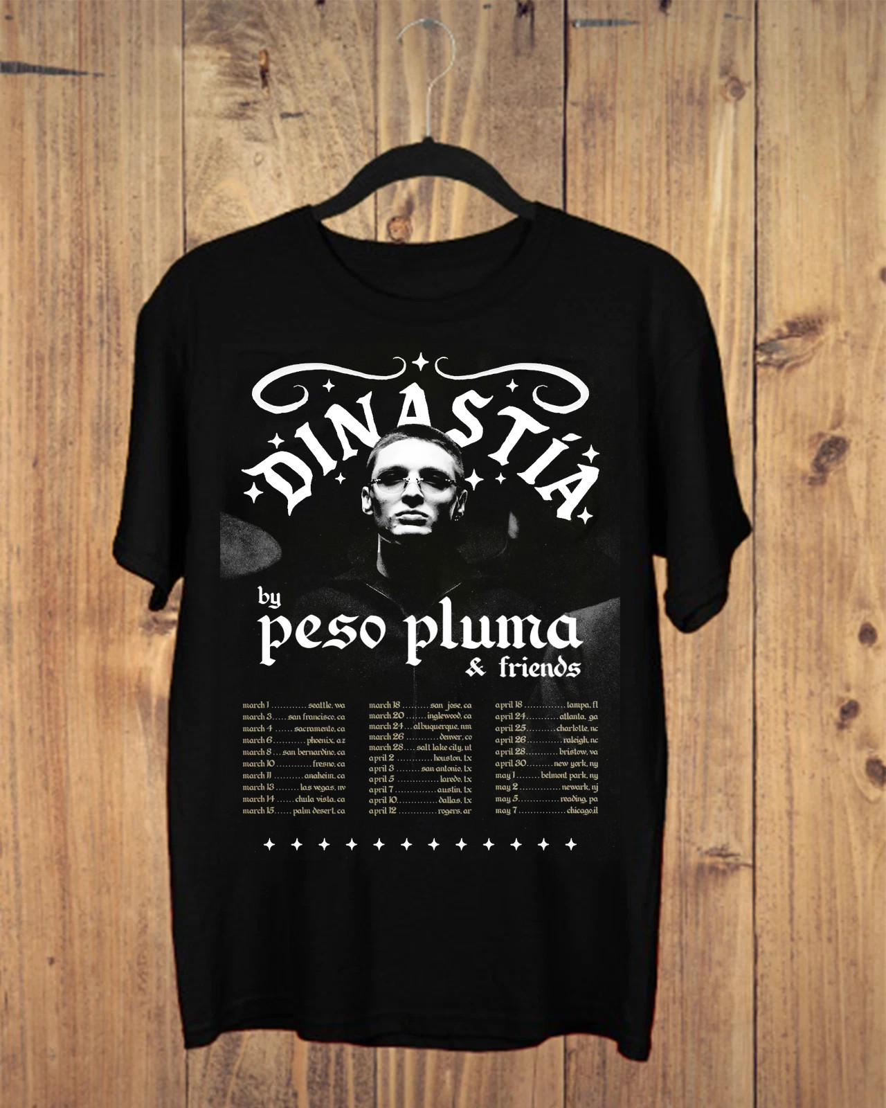 Peso Pluma Announces DINASTÍA Tour in US T-shirt Full Size S-5XL gallery