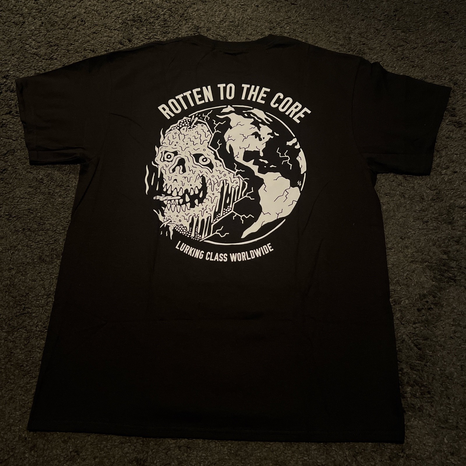 Lurking Class by Sketchy Tank "Rotten to the Core" T-Shirt (Black/Large) gallery