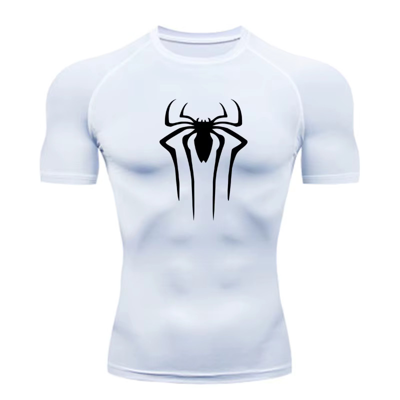 Men's Compression Gym T-Shirt Quick Dry Short Sleeve Fitness Running Tee Shirt gallery