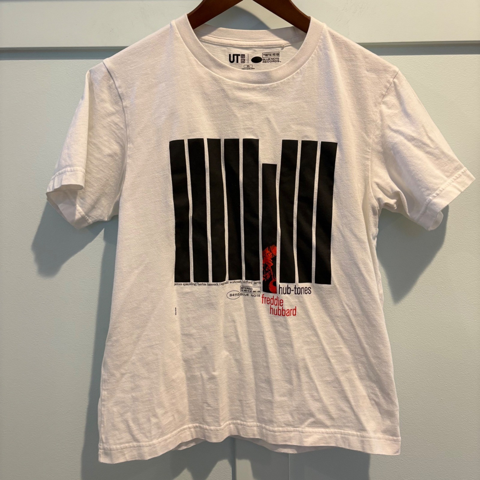 UNIQLO UT x Blue Note Records Freddie Hubbard Hub Tones Graphic T Shirt White XS gallery