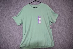 Member’s Mark Men’s Essential Crew Neck Short Sleeve Tee Green XXL (A-24)