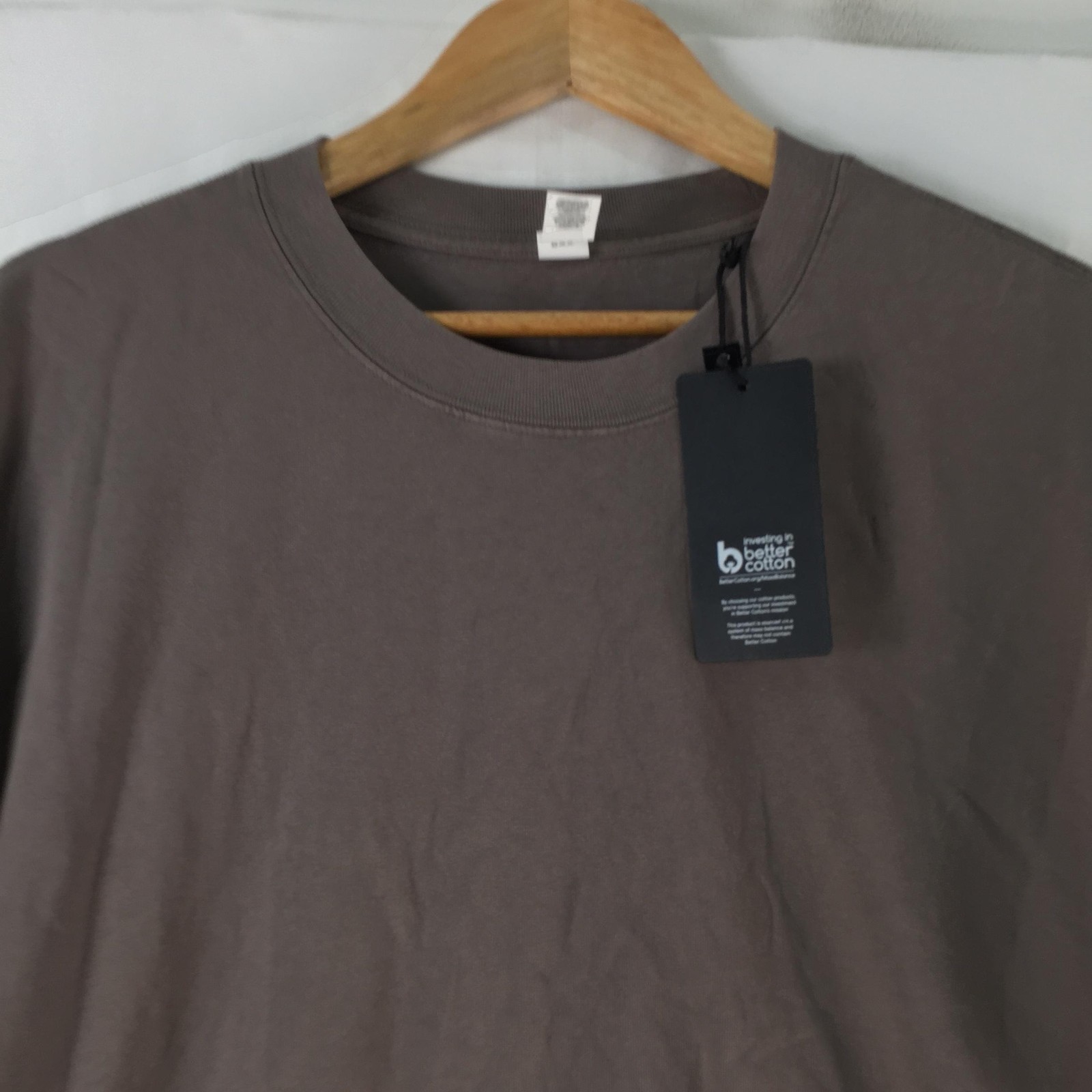 AS Colour Shirt Mens Size L Grey Organic Heavy Faded Minus 2 T-Shirt 133754 gallery