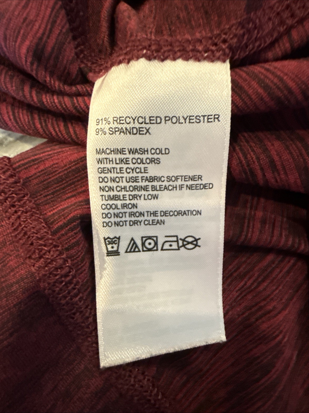 Tommy Bahama Island Zone Men’s Large Crew Neck T Shirt Burgundy gallery