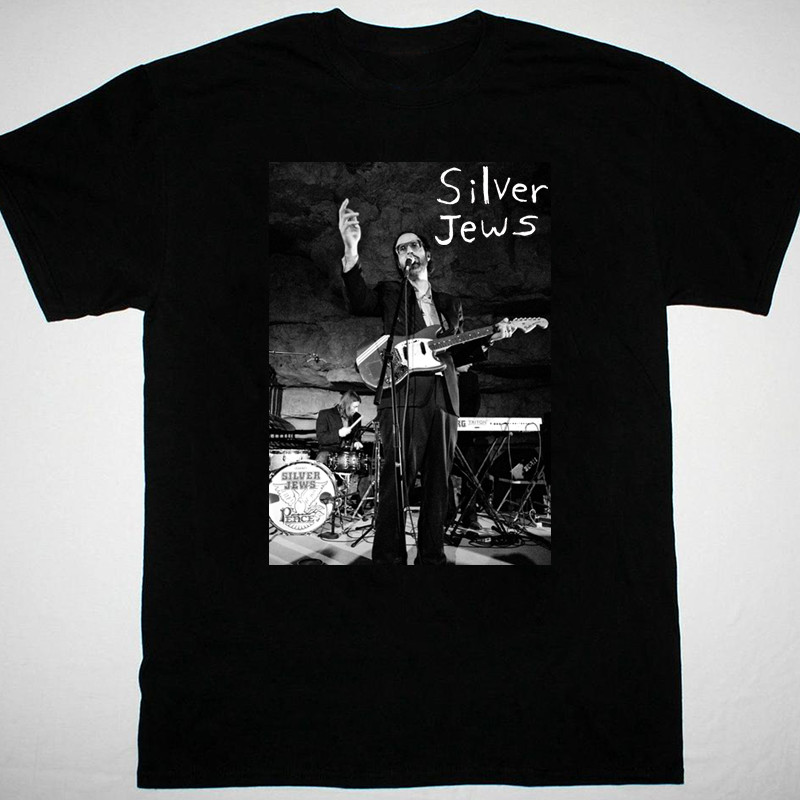 Silver Jews band BLACK poster T-shirt Unisex tee All sizes S to 45Xl XZ825