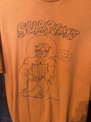 Rare Supreme Daniel Johnston Captain America T Shirt Men’s Large Streetwear