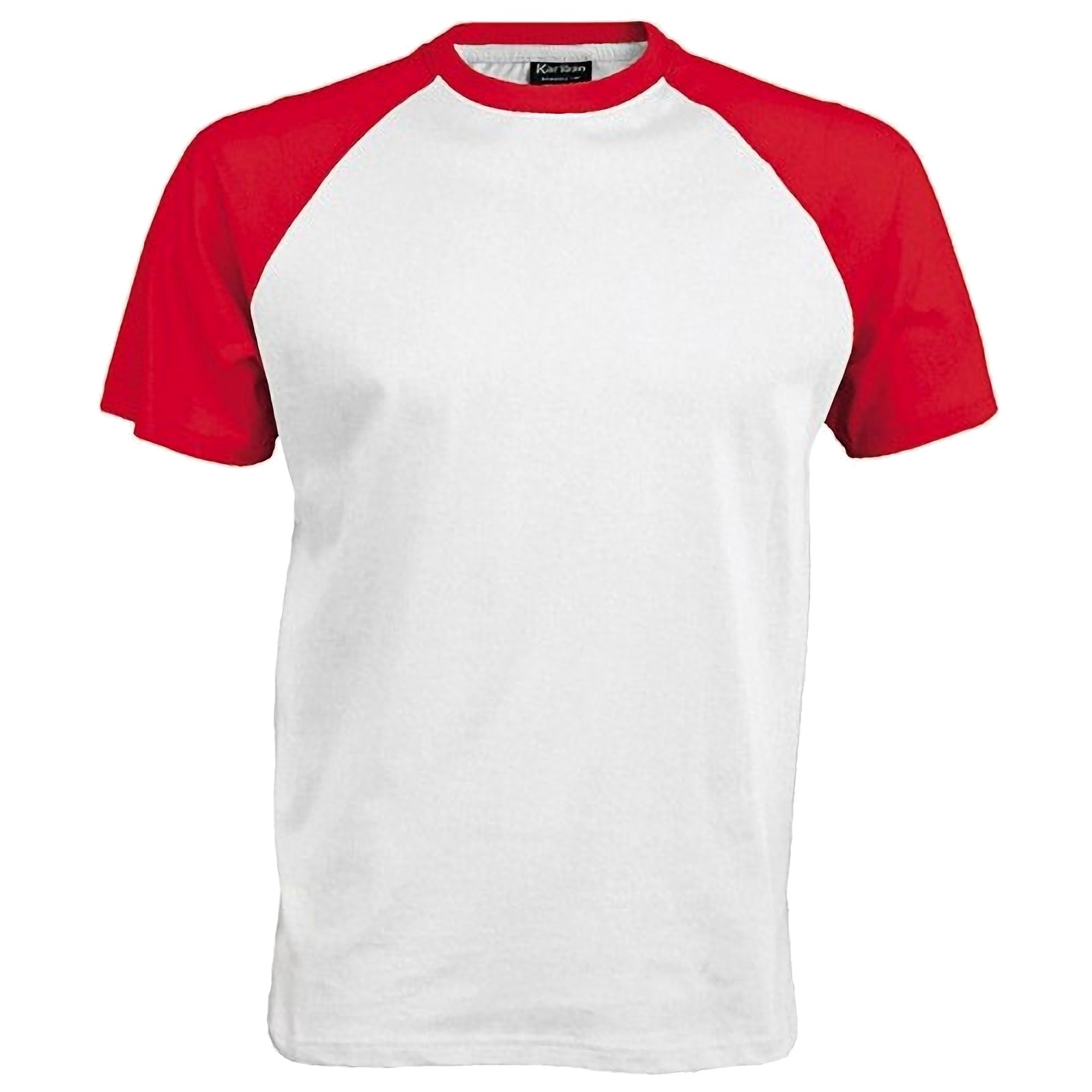 Kariban Mens Short Sleeve Baseball T-Shirt (RW705)