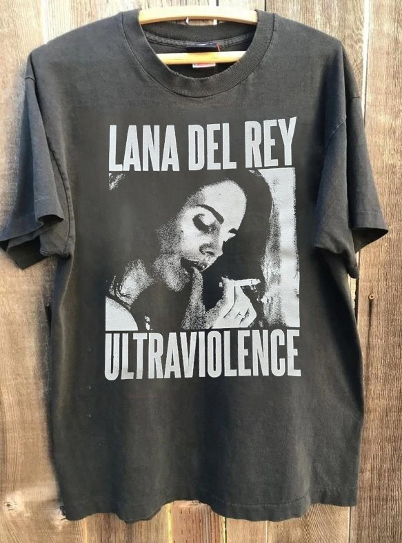 Lana Del Rey Ultraviolence 90s Album Graphic Tee gallery