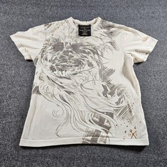 Star Wars Marc Ecko Cut & Sew Chewbacca Shirt Mens Medium White Graphic Tee