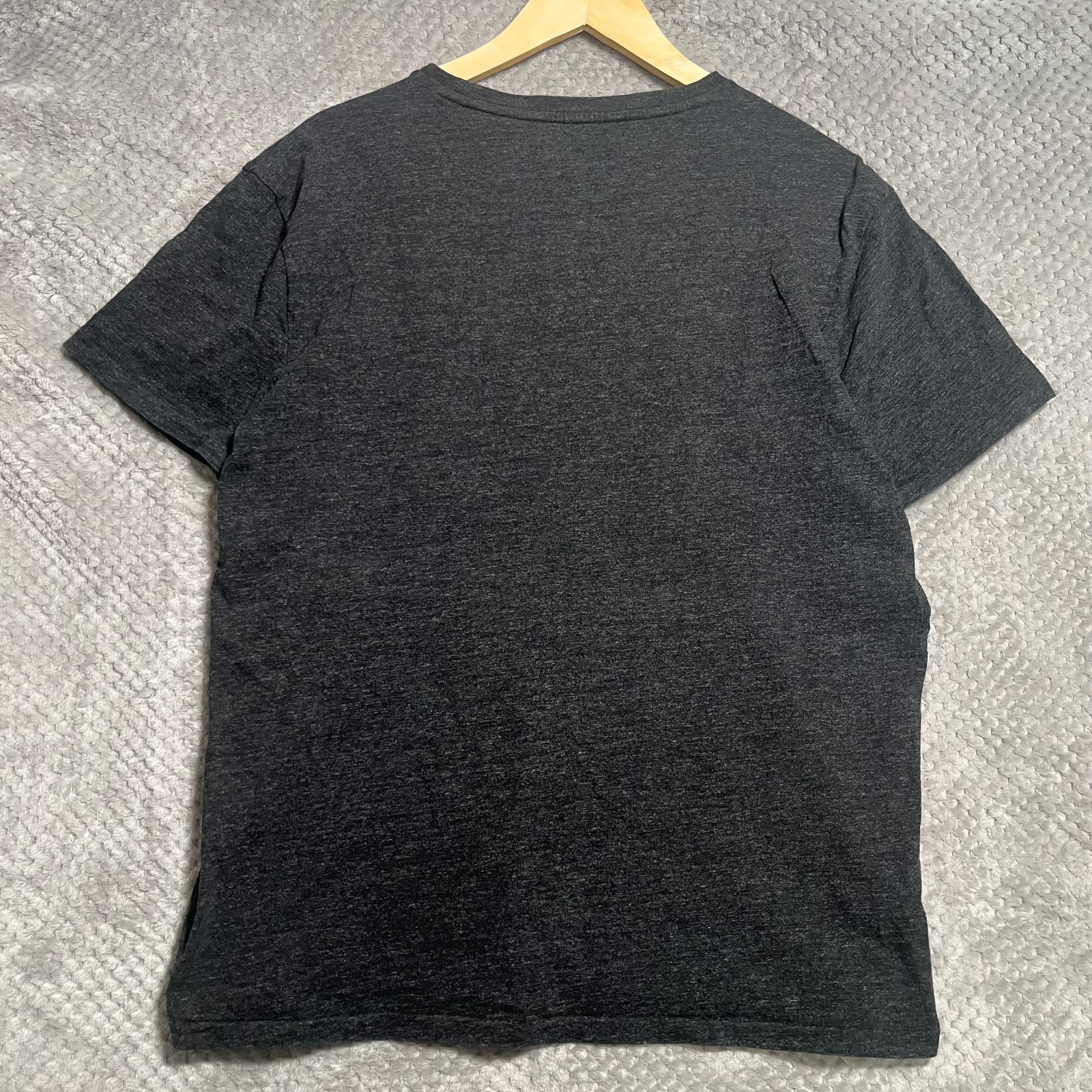 Polo Ralph Lauren Shirt Mens Large Custom Slim Fit Charcoal Grey Top Tee gallery