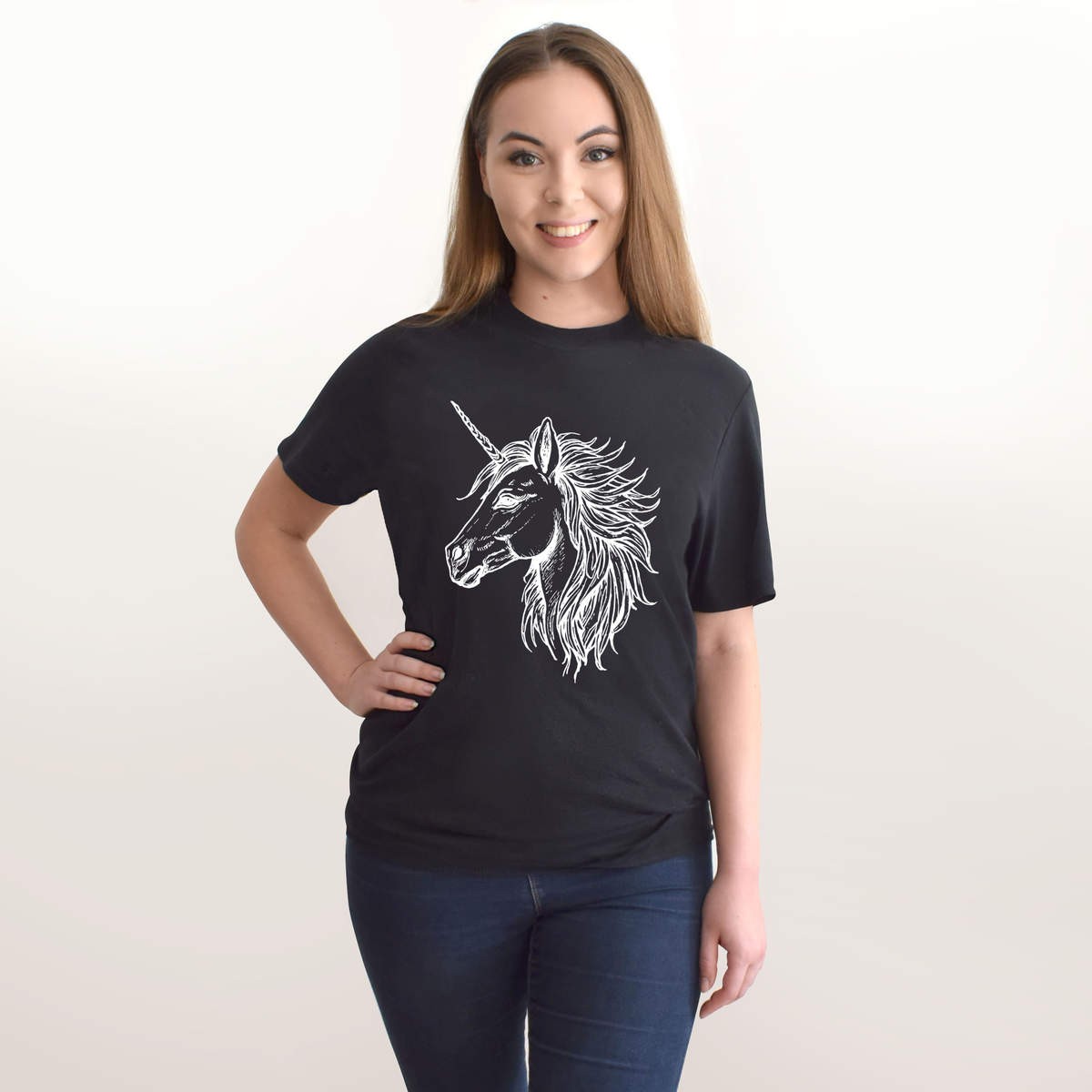 'Unicorn Mane' Unisex T-Shirt - 100% Cotton (S-XXL) (TA048286) gallery