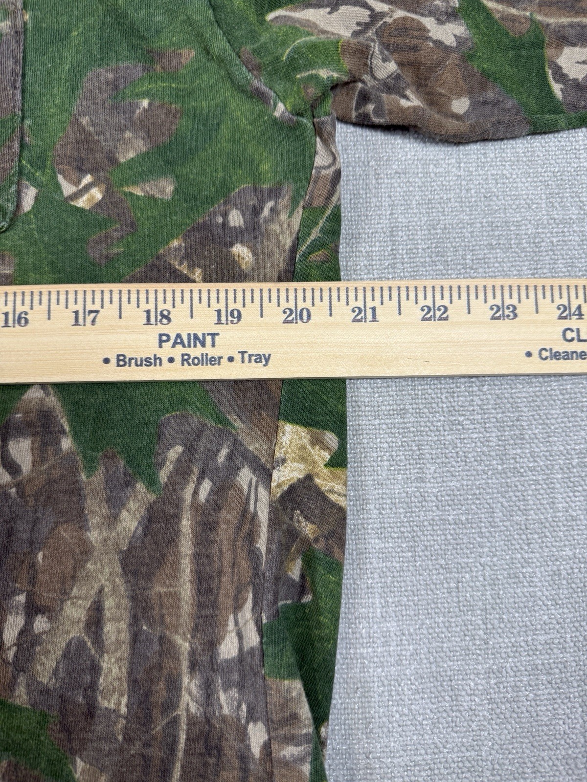 Mossy Oak Shirt Mens XL Camo Long Sleeve Pocket Hunting Outdoors Real Tree Style gallery