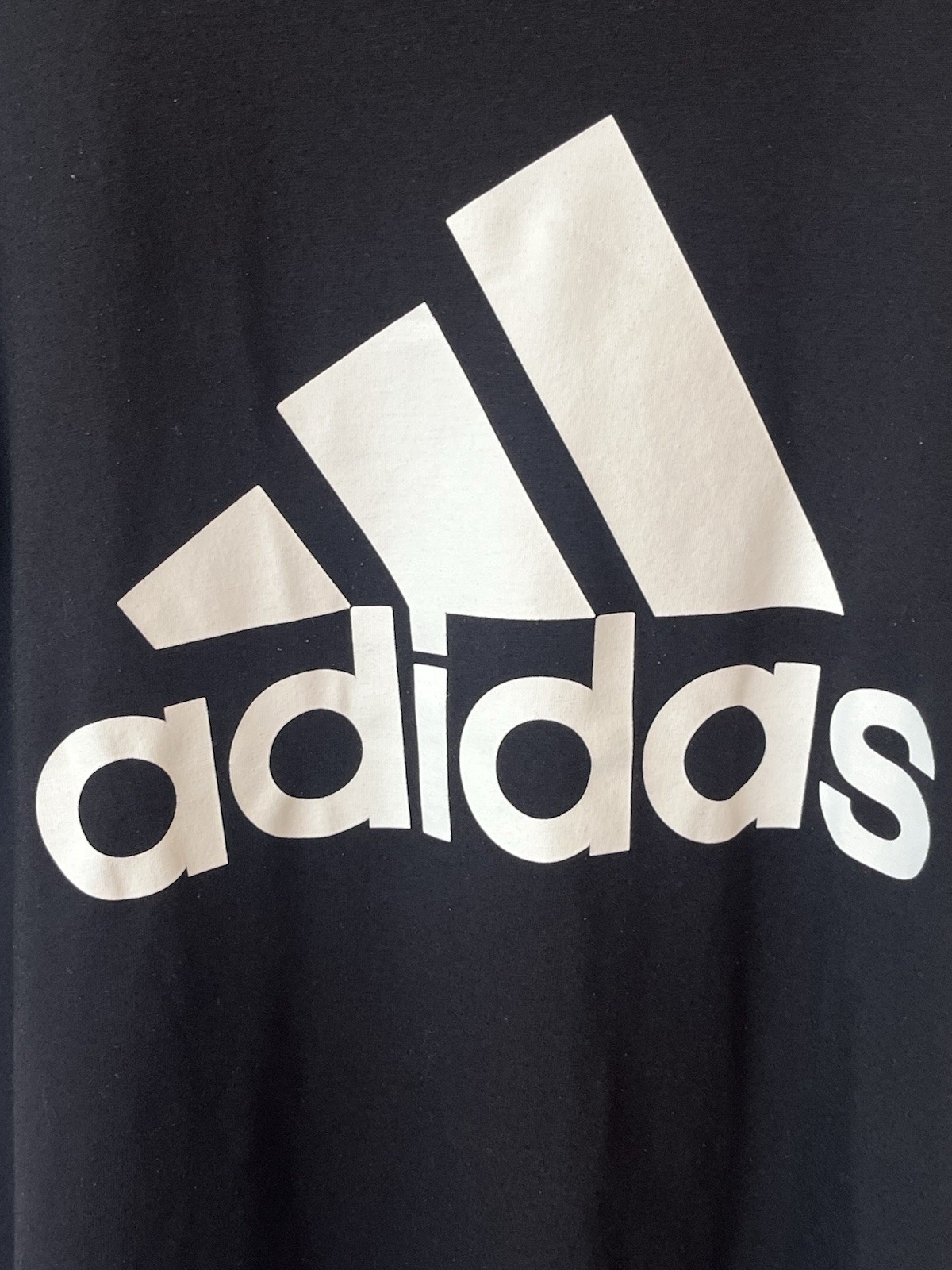 Adidas T Shirt Men's Size S The Go-To Performance Black White Crew Neck Athletic gallery