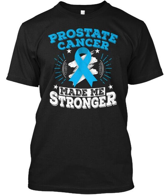 Prostate Cancer Made Me Stronger T-Shirt in the USA Size S to 5XL