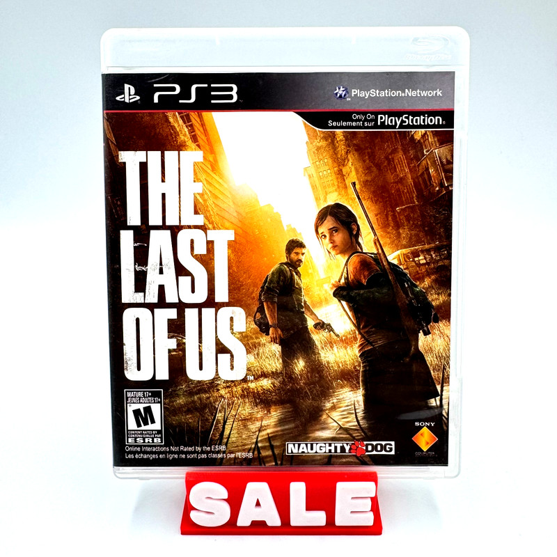The Last of Us Sony PlayStation 3 PS3 2013 – Naughty Dog – Authentic & Tested