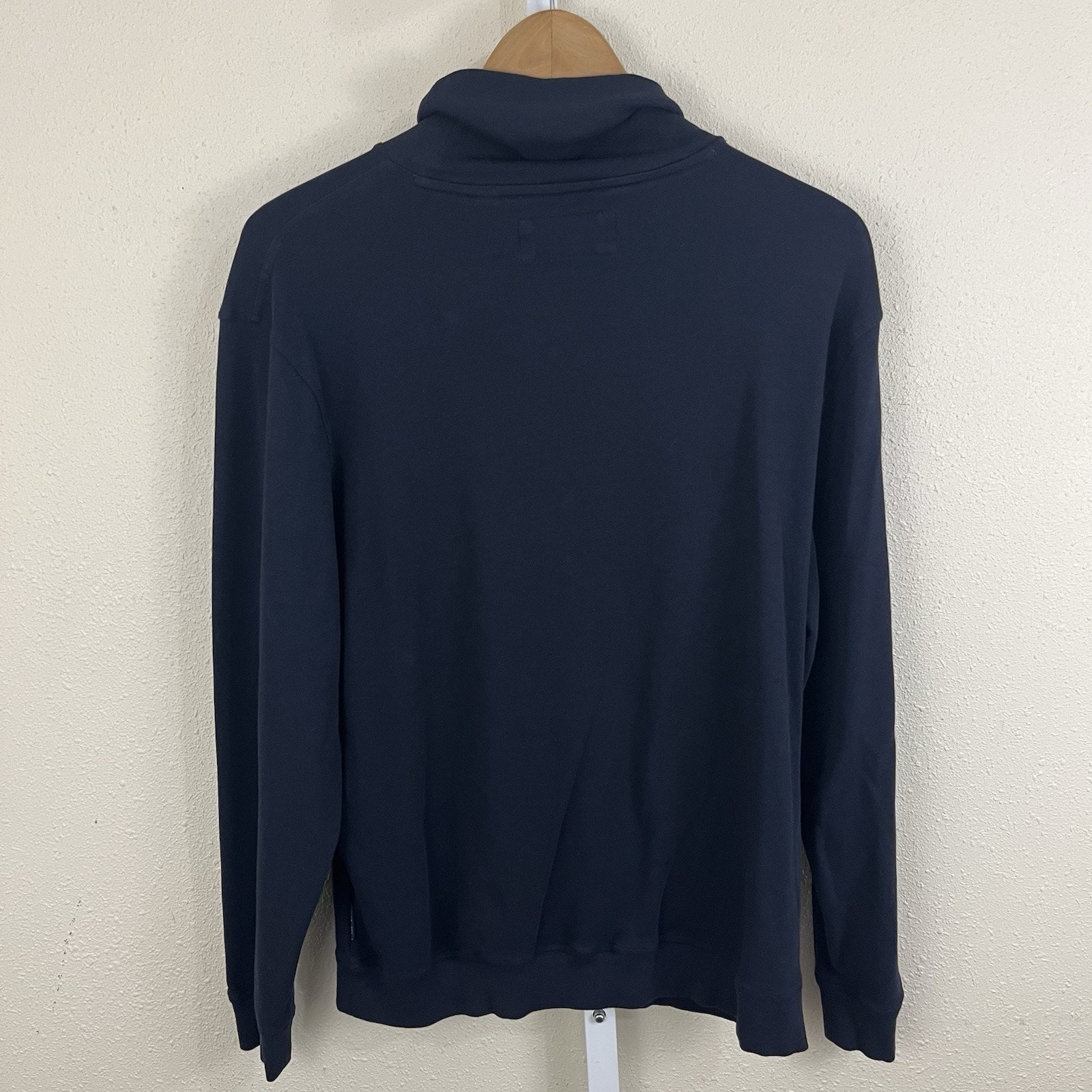 Ted Baker Humour Turtleneck Shirt Mens 6 XXL Navy gallery