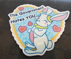 DADDD Dads Against Daughters Dating Democrats STICKER HD HOLOGRAPHIC VINYL