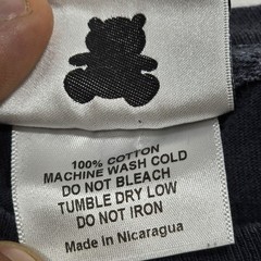 Teddy Fresh “I Have Crippling Anxiety” Long Sleeve Black Shirt, Size Medium