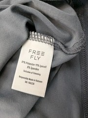New Free Fly Elevate Performance Tee Mens Size Small TShirt Smoke Grey
