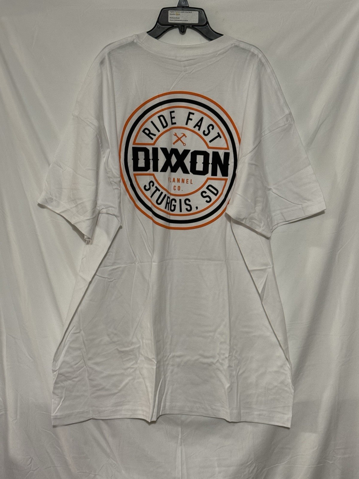 75 characters ✔) Alternate: Dixxon Sturgis Ride Fast Corpo White Tee 2XL NWOT gallery