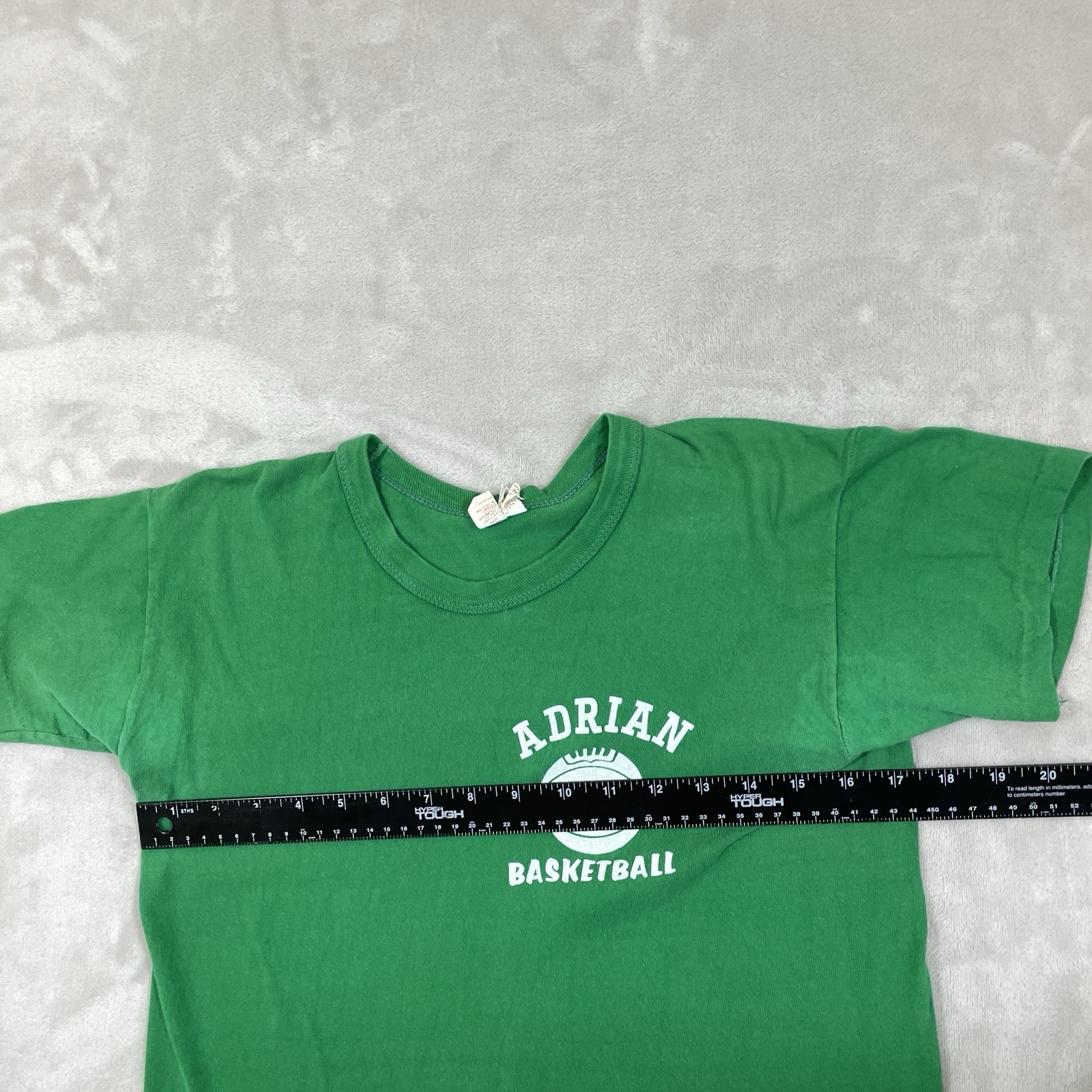 VTG 70s Gold Tag Russell Athletic Tshirt 100% Cotton MENS SMALL (tag L, Shrunk) gallery
