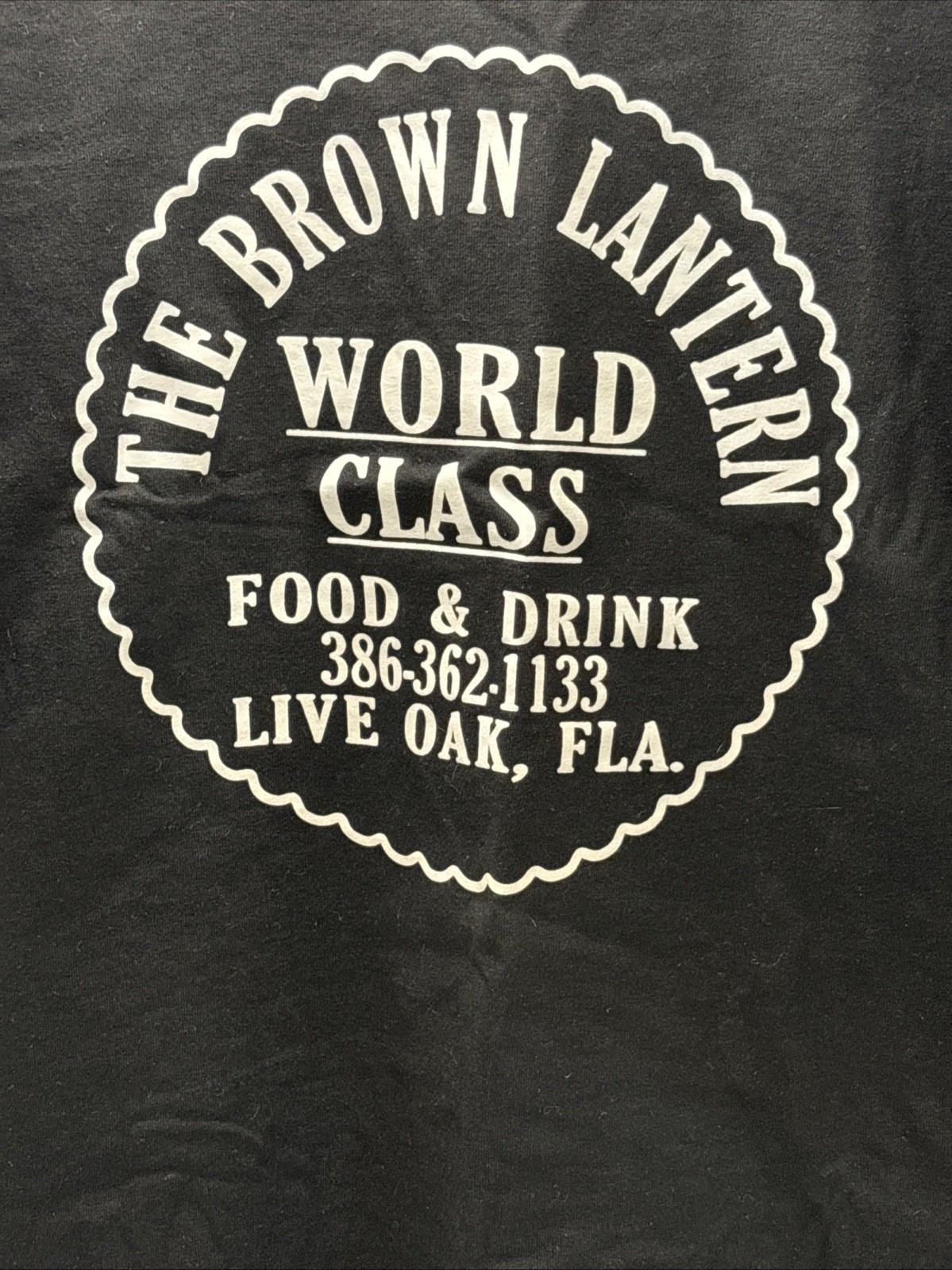Gildan T-Shirt XL “The Brown Lantern” Food & Drink Live Oak, Florida gallery