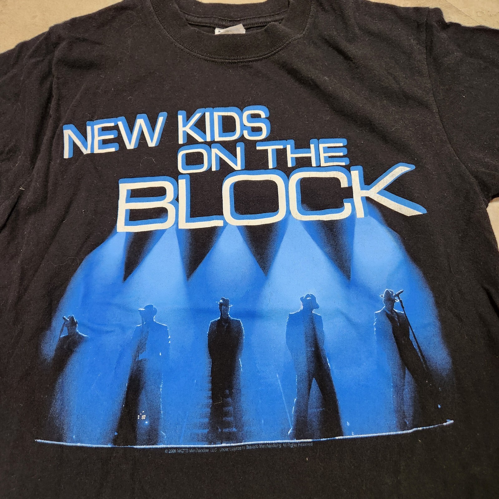 VTG Y2K 2000s New Kids On The Block NKOTB US Tour 2009 S Small Band Tee T Shirt gallery