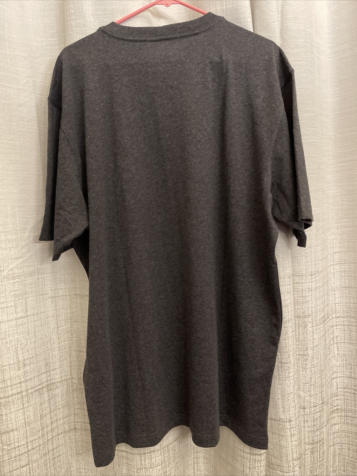 Carhartt T-Shirt Sz L Large Gray Heavy Short Sleeve Spellout TK0195-M gallery