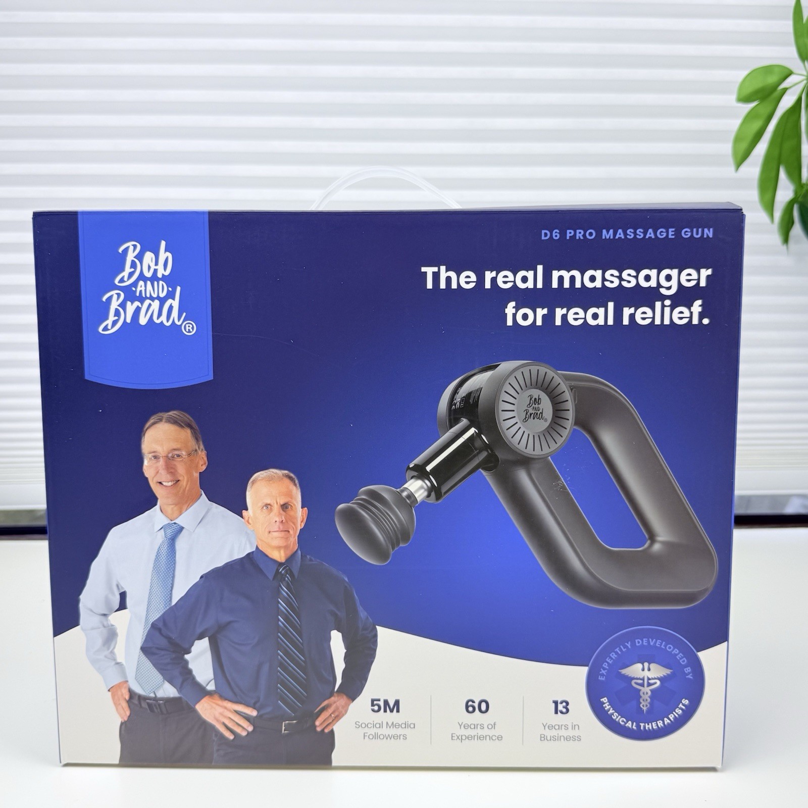 D6 Pro Massage Gun, Massage Gun Deep Tissue with 16mm Amplitude,7 Heads
