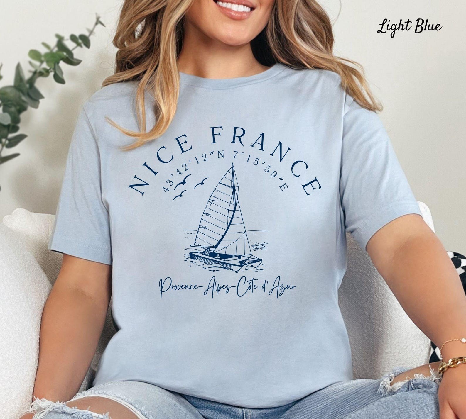 Nice France T-Shirt Travel Gift for France Lovers Souvenir Tee gallery