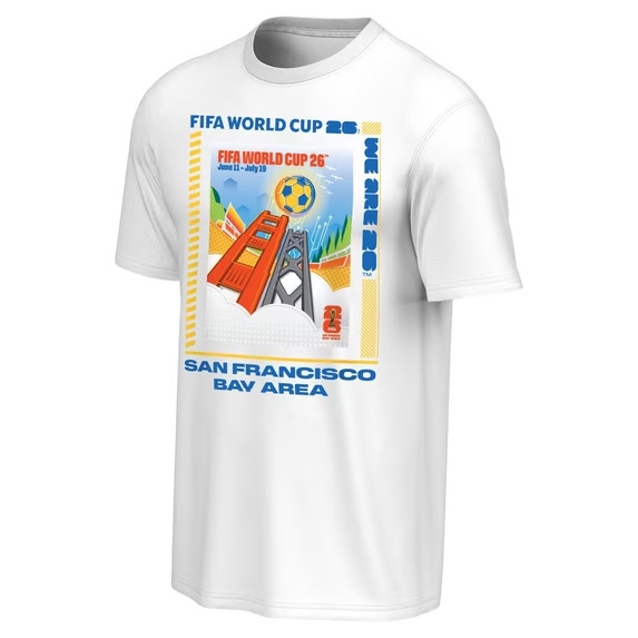 FIFA 2026 World Cup Host Cities T-Shirt Official! S, M, L, XL, 2XL gallery