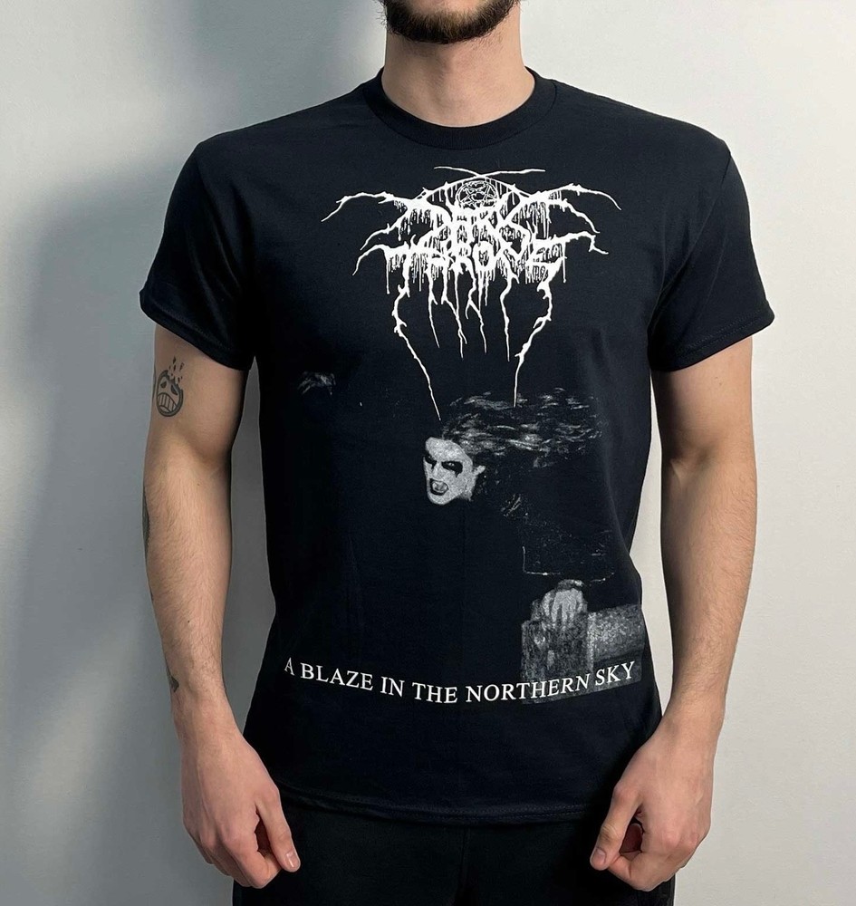 Darkthrone – A Blaze In The Northern Sky (Gildan) T-Shirt Black mayhem