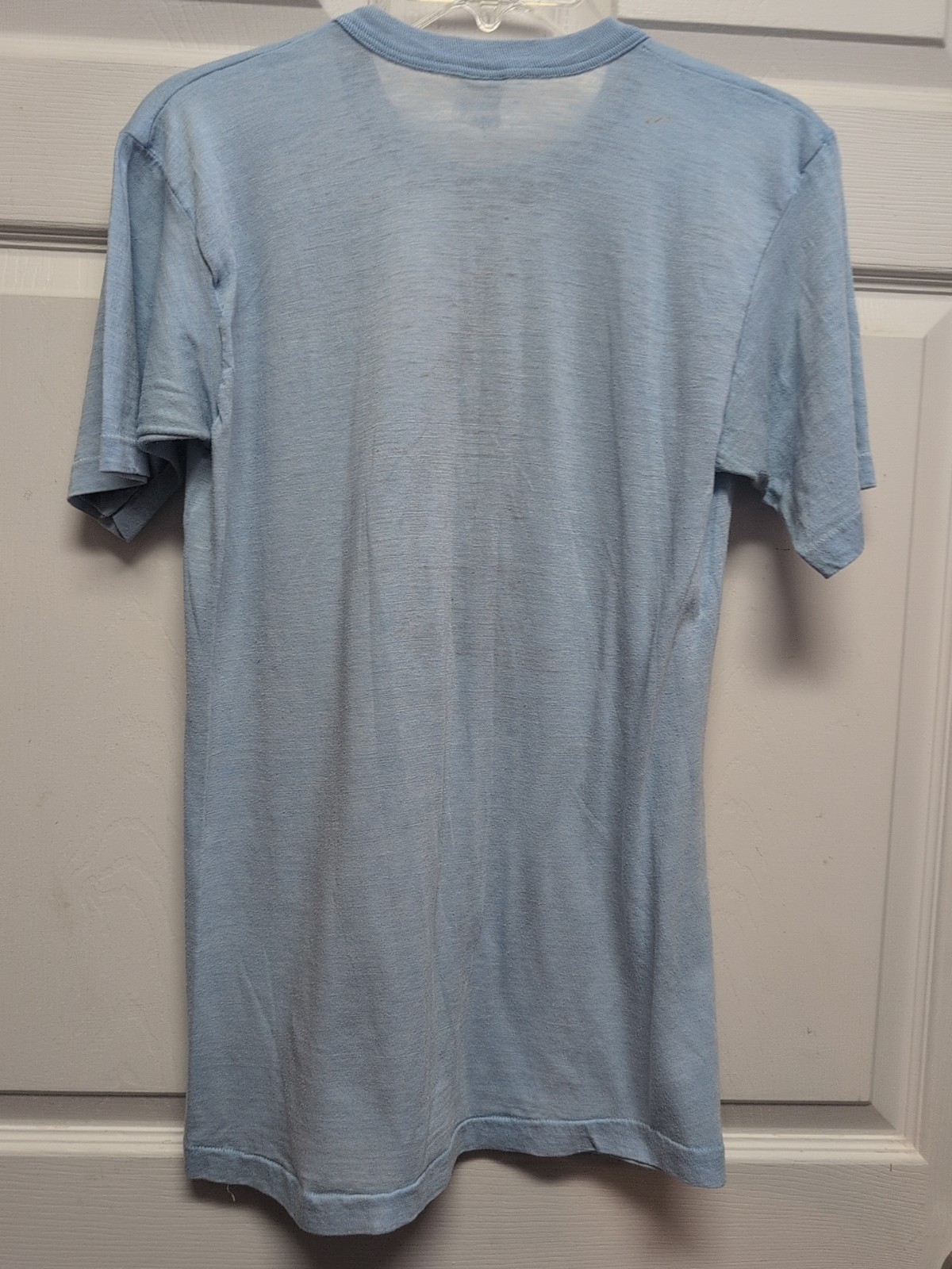 Vtg 1970s Gandalf T Shirt Rare Size S-L Short Sleeves Hobbit House L. Blue gallery