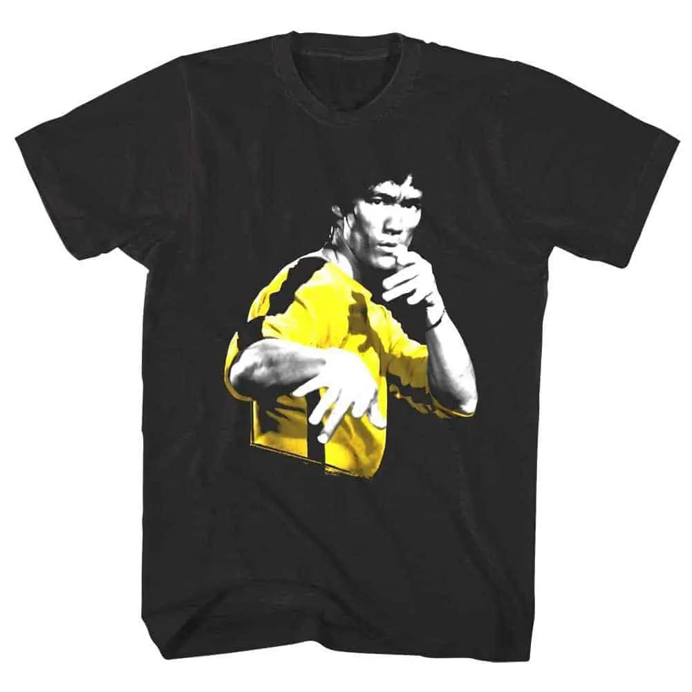 Bruce Lee Bright Yellow Jumpsuit Men's T Shirt gallery