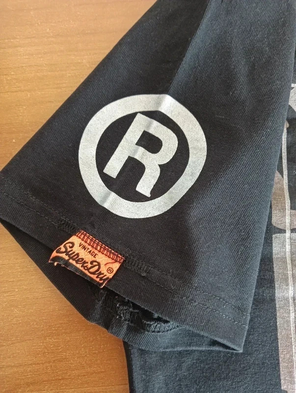 Superdry Black & Grey T-Shirt gallery