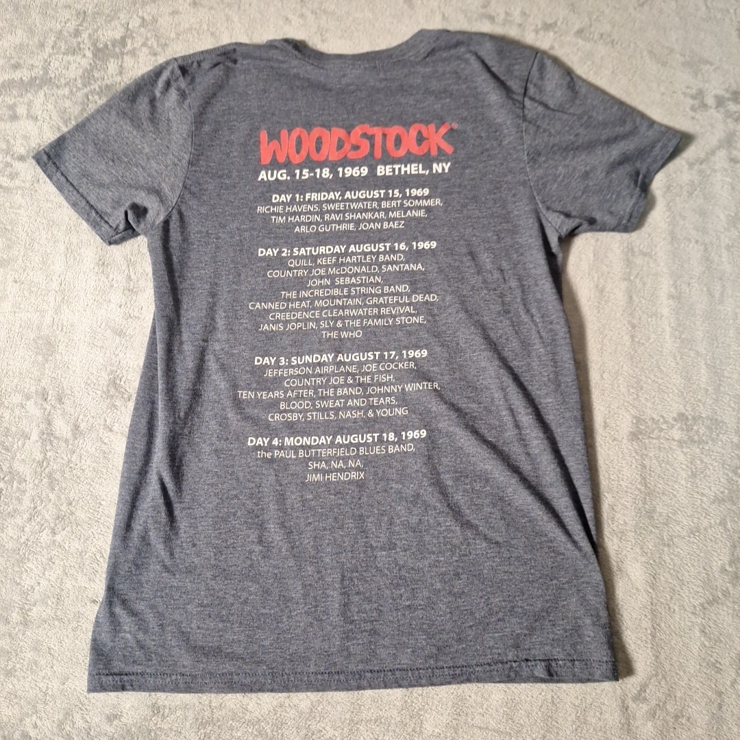 Woodstock 50 Year Anniversary Shirt Official 2019 Woodstock Ventures Shirt Small gallery