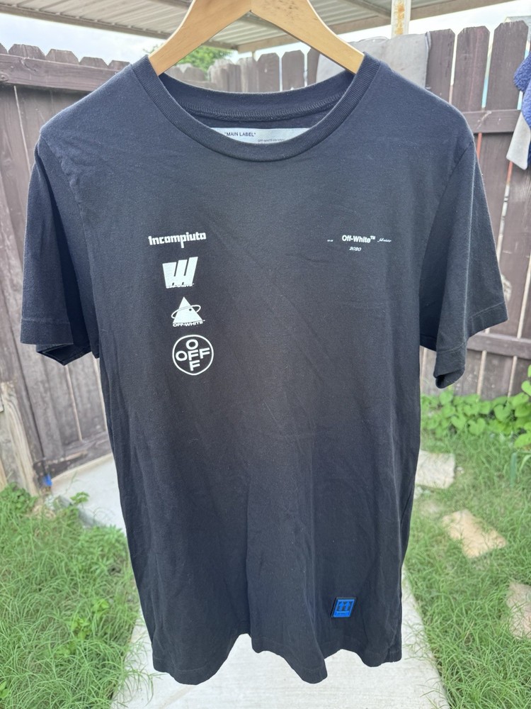 Off-White Mariana De Silva T Shirt Men Size M Black